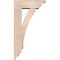 Ekena Millwork Thorton Traditional Smooth Bracket w/ Offset Brace, Douglas Fir, 5 1/2"W x 14"D x 26"H BKT0604X14X26THR01SDF - alternate 2